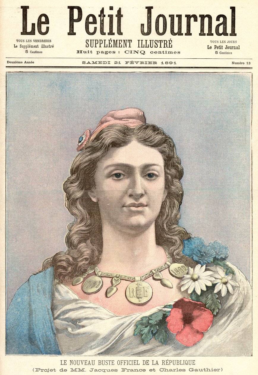 Le Petit Journal — La nouvelle Marianne (1891)